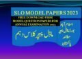 FBISE SLO MODEL PAPERS CLASS 10TH PAKISTAN STUDY