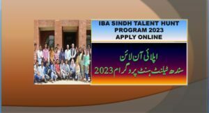 Sindh Talent Hunt Program 2023
