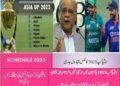 Asia Cup 2023 Schedule and Venues
