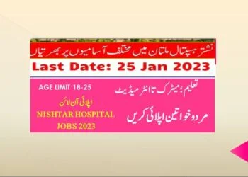 Nishtar Hospital Multan Jobs 2023 latest