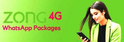 Zong Free Whatsapp Package Codes